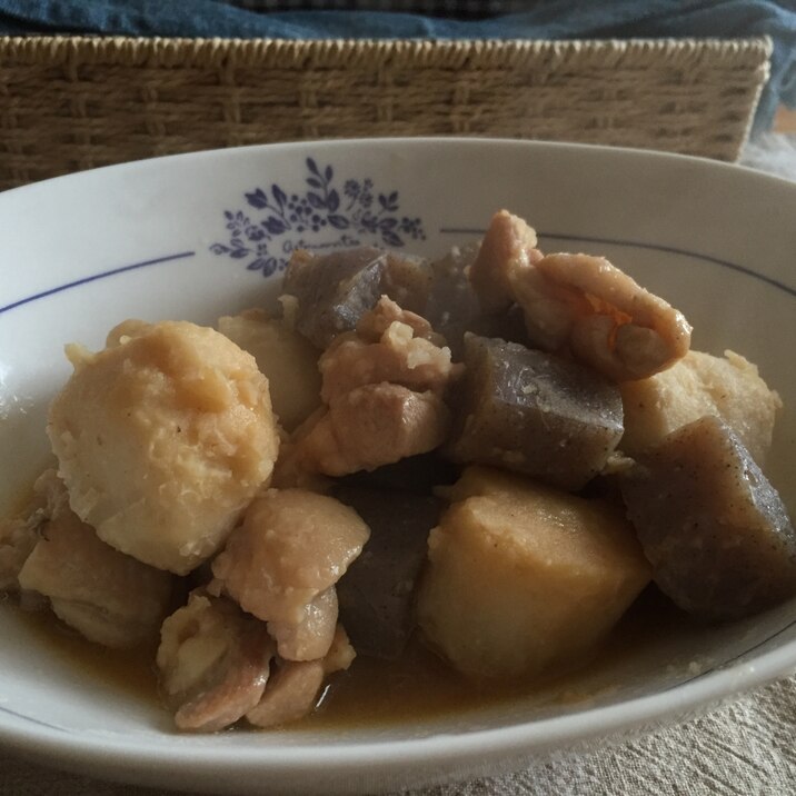 鶏肉と里芋の中華風煮
